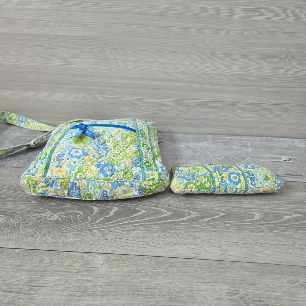 Vera Bradley English Meadow Hipster Crossbody Bag & Kisslock Wallet Set - Picture 13 of 16